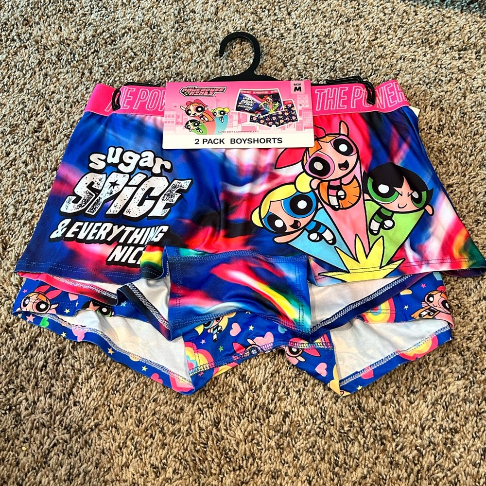 Powerpuff Girls Boyshorts 2-Pack